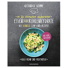 Goldmann Verlag Low-Carb-Rezeptbuch