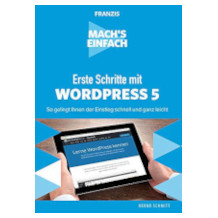 Franzis Erste Schritte mit WordPress 5