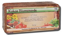 Humusziegel Blumenerde