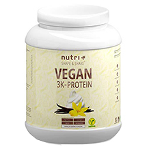 Nutri + veganes Proteinpulver