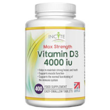 Incite Nutrition Vitamin D3