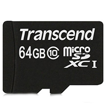 Transcend TS64GUSDXC10