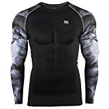 zipravs Herren-Kompressionsshirt
