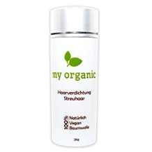 my organic Haarverdichtung Schütthaar