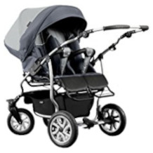 Berber Carlo Geschwisterkinderwagen
