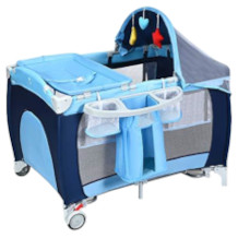 COSTWAY Baby-Reisebett