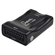 AMANKA SCART To HDMI Converter 1080P SCART to HDMI Adapter for Smartphones to