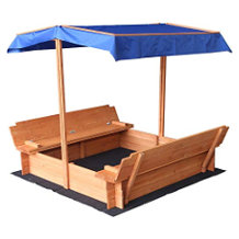 Home Deluxe Sandkasten mit Dach