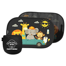 Fluffy's World Auto-Sonnenschutz