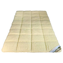 WALBURGA Lammfell-Bettauflage