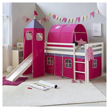 Homestyle4u Bett mit Rutsche