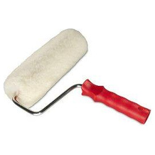 DEWEPRO - Farbroller Lammfellwalze