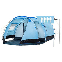CampFeuer 4-Personen-Tunnelzelt