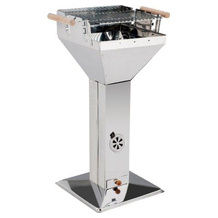 Westerholt Edelstahl-Säulengrill