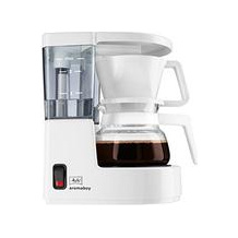 Melitta weiße Kaffeemaschine