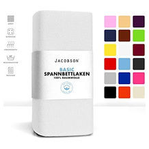JACOBSON Spannbettlaken 90x200