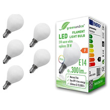 GreenAndCo dimmbare E14-LED