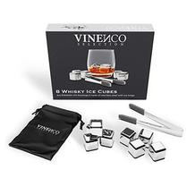 Vinenco Edelstahl-Eiswürfel