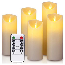 YIWER flammenlose Kerze