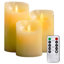 YIWER flammenlose Kerze