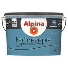 Alpina blaue Wandfarbe