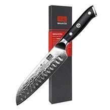 SHAN ZU Santoku-Damastmesser