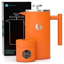Coffee Gator Edelstahl-French-Press