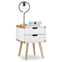 Relaxdays Vintage-Nachttisch