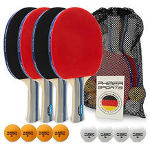 PHIBER-SPORTS TischtennisschlÀger-Set