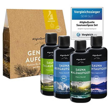 AllgäuQuelle Naturprodukte Saunaaufguss
