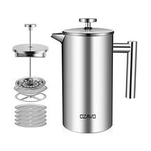 OZAVO Edelstahl-French-Press