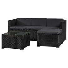 Juskys Rattan-Gartenmöbel
