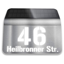 Metzler Solar-Hausnummer