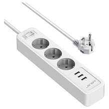JSVER USB-Steckdosenleiste