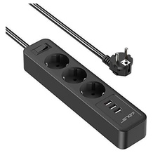 JSVER USB-Steckdosenleiste