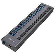 SABRENT USB-Verteiler mit Netzteil