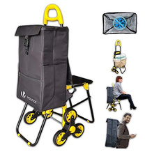 VOUNOT Treppensteiger-Einkaufstrolley