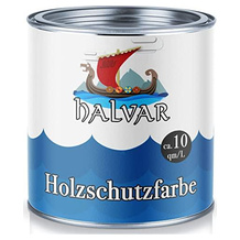 Halvar weiße Wetterschutzfarbe