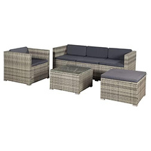 Juskys Lounge-Möbel-Set