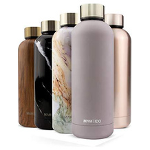 MAMEIDO 1-Liter-Edelstahl-Trinkflasche