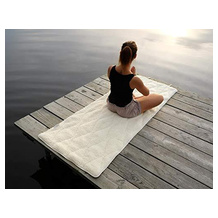 unisex Schurwoll-Yogamatte