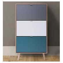 möbelando Schuhschrank mit Kippfächern