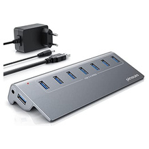 CSL USB-Verteiler mit Netzteil