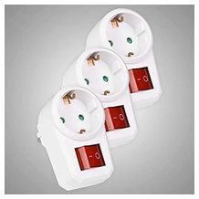 Heitech Steckdosenadapter