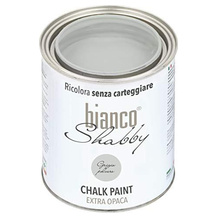 bianco Shabby graue Wandfarbe