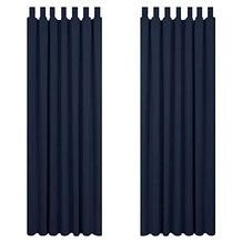 Deconovo blickdichter Vorhang