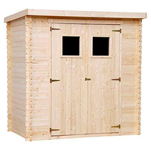 TIMBELA Holz-Gerätehaus