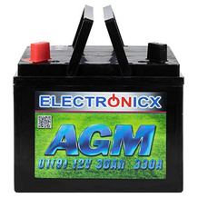 Electronicx Rasentraktor-Batterie