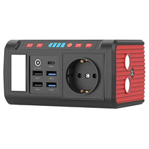 reVolt Powerbank mit Steckdose