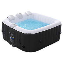 Arebos Außenwhirlpool